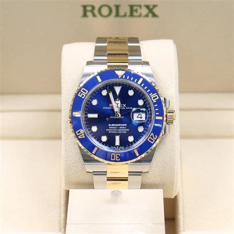 submariner rolex blue gold|rolex blue submariner 2022.